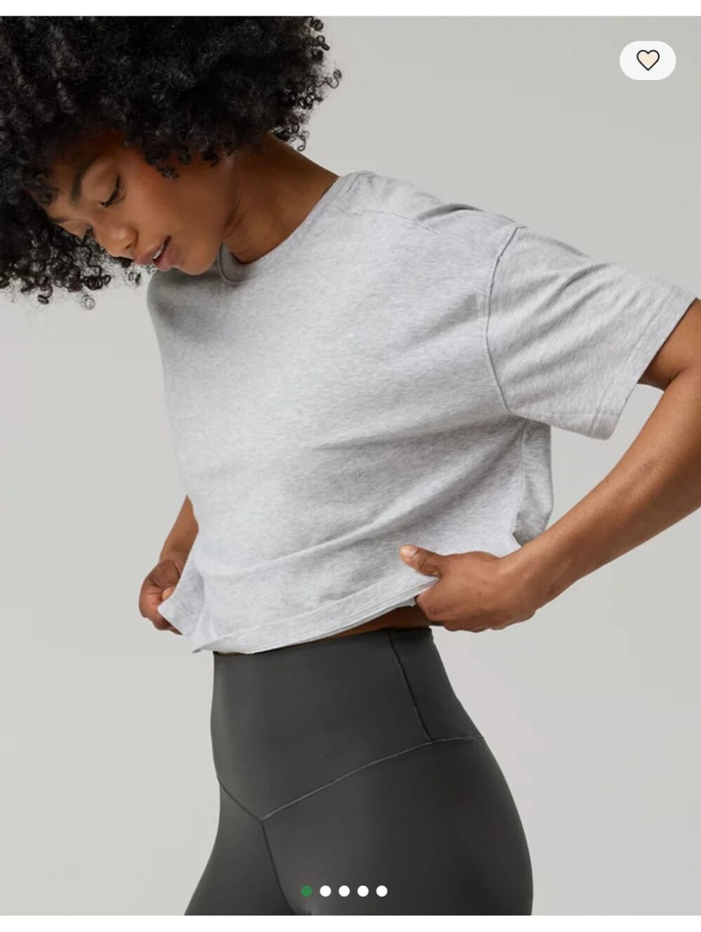 OFFLINE By Aerie Let's Stretch Cropped T-Shirt- XS